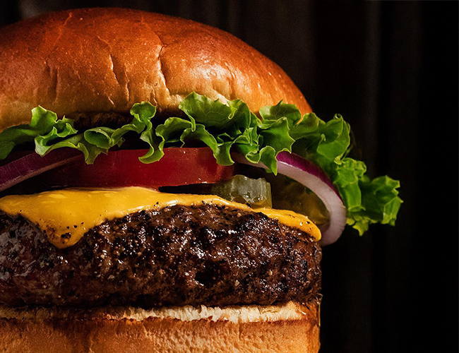 Hot - Half Pound Steakhouse Burger Archive